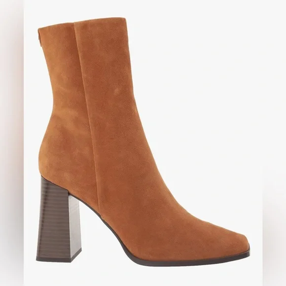 New Sam Edelman Women's Ivette Fashion Boot Toasted Chestnut 7.5 Medium - Picture 3 of 8